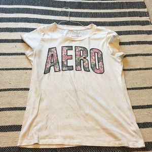 White Aeropostale Tee